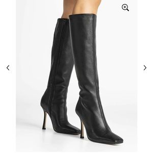 Havana Black Venice 10.5cm Calf Boots